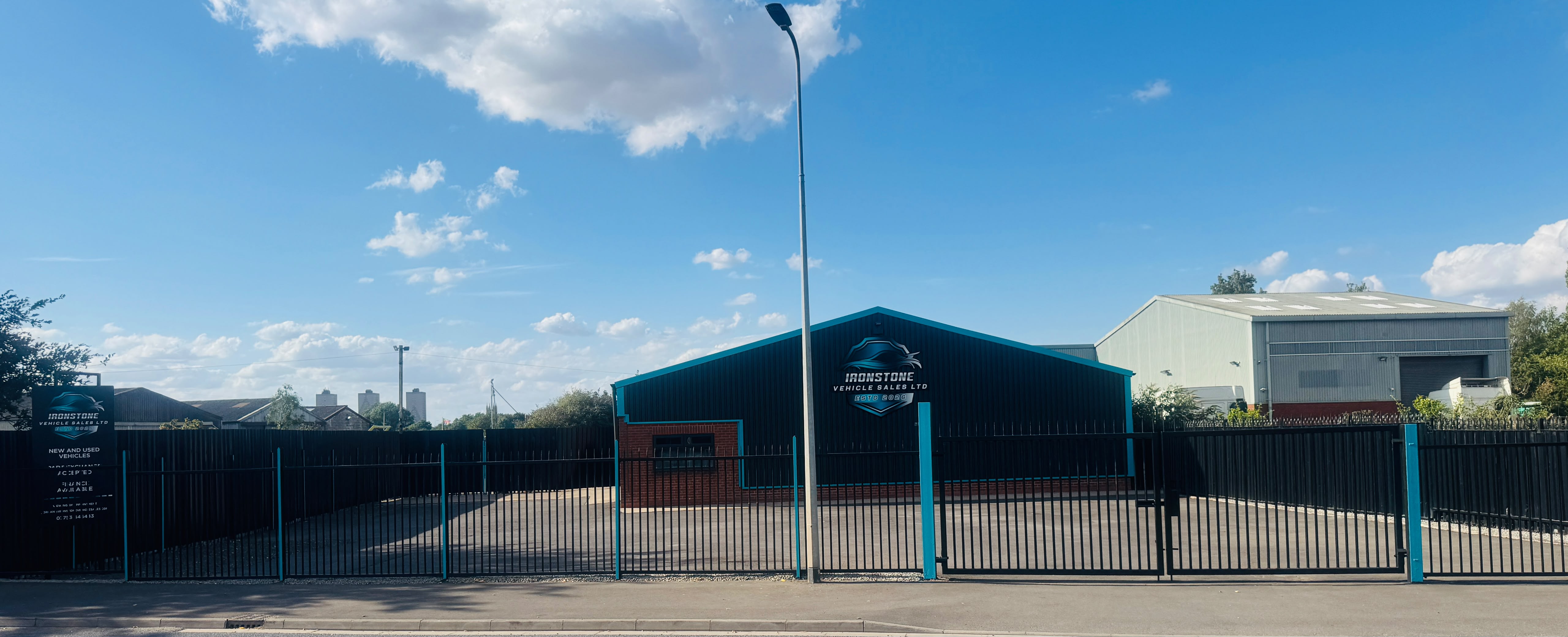 Ironstone Vehicle Sales forecourt, Scunthorpe